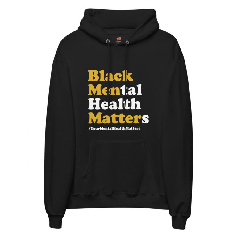 Mental Health Hoodie
 Black Mental Health Matters Hoo Mental Health Marty